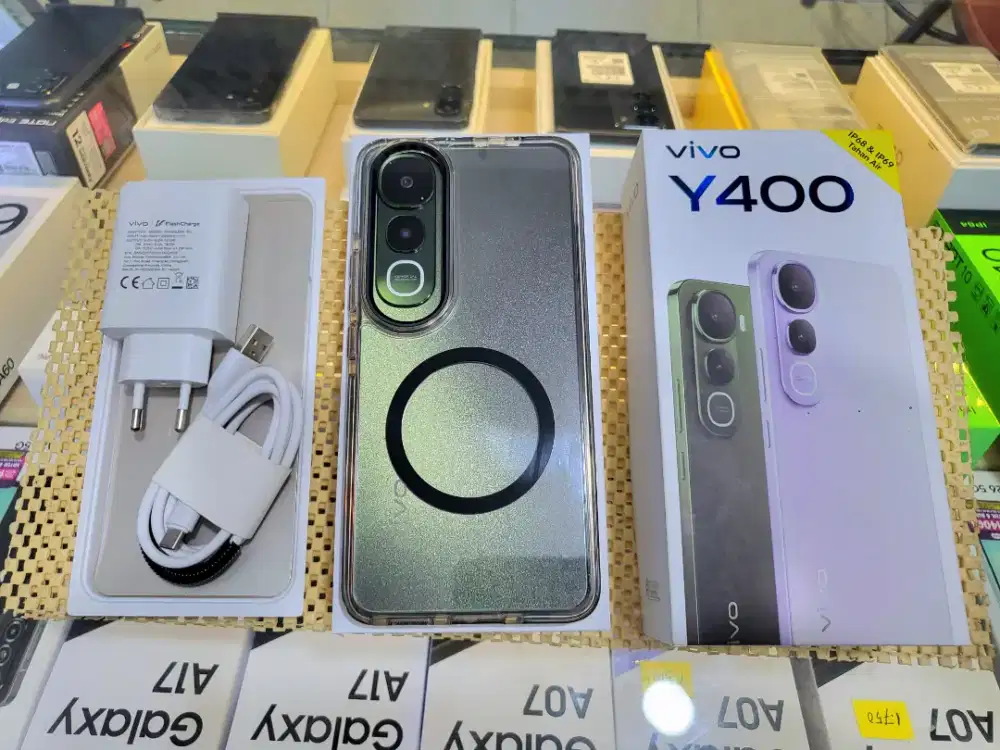 VIVO Y400 RAM 8/128GB ORIGINAL LIKE-NEW FULSET GARANSI RESMI
