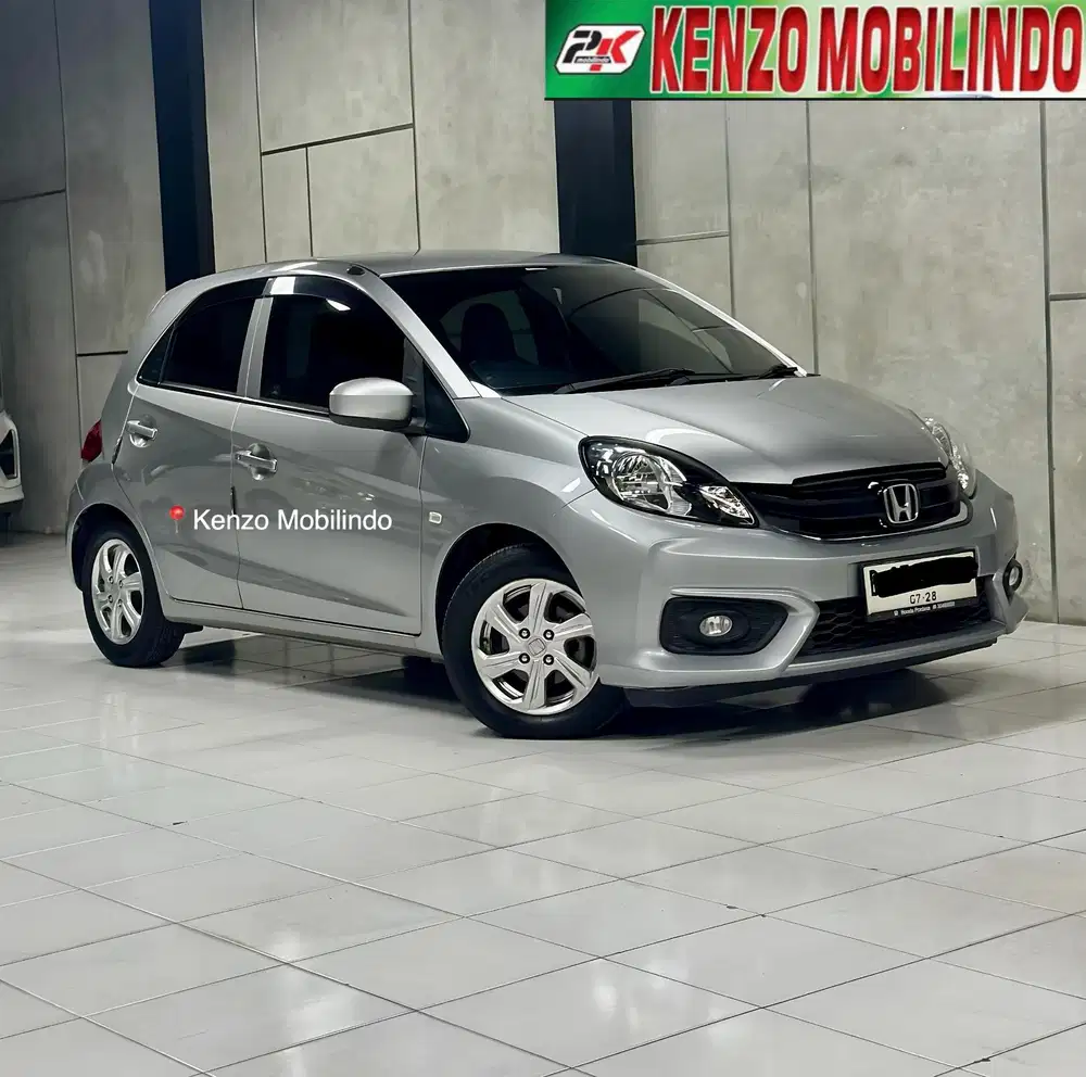 [TERMURAH] Brio E AT 2018 no 2017 silver,km low 66rb istimewah dp 10jt