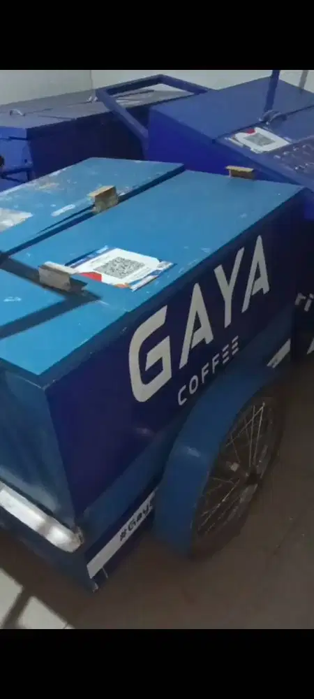 Gerobak Sepeda Jualan Kopi / Coffee Bike GAYA