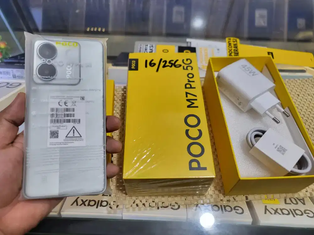 POCO M7 PRO 5G RAM 8/256GB ORIGINAL LIKE-NEW UNBOXING GARANSI RESMI