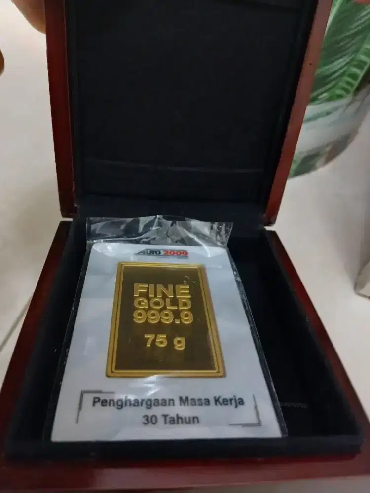 Emas Logam mulia 75gram