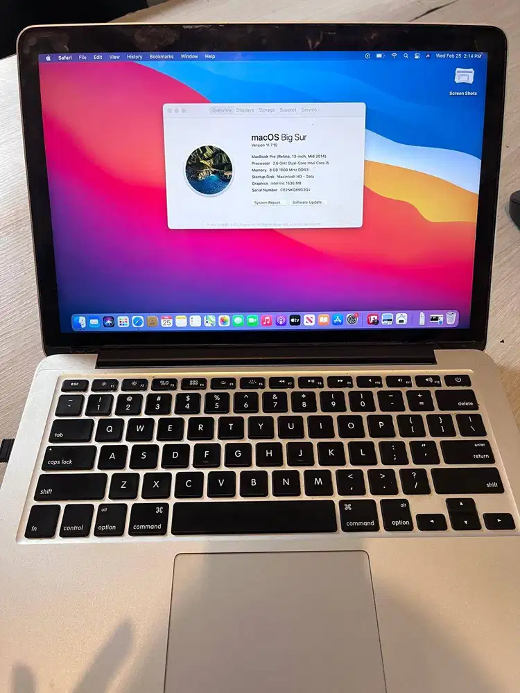 Macbook Pro (Retina 2014)