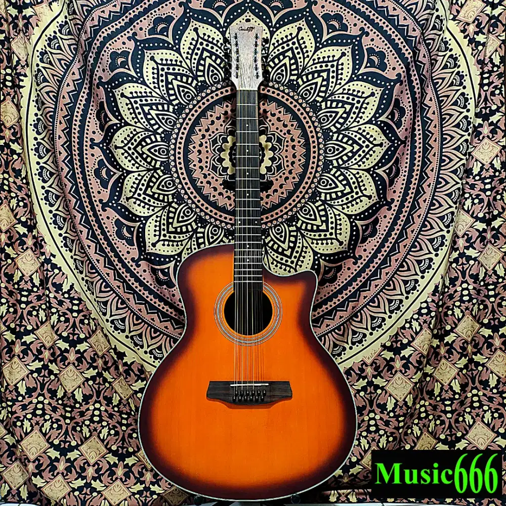 Gitar Akustik 12 Strings Original Cowboy JWC 2612 OS