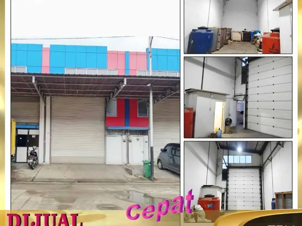 DIJUAL SANGAT MURAH GUDANG 6 X 20 PERGUDANGAN ROYAL KOSAMBI TANGERANG