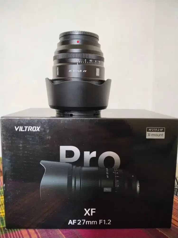 Lensa Viltrox AF 27mm f1.2 pro xf for Fujifilm kamera
