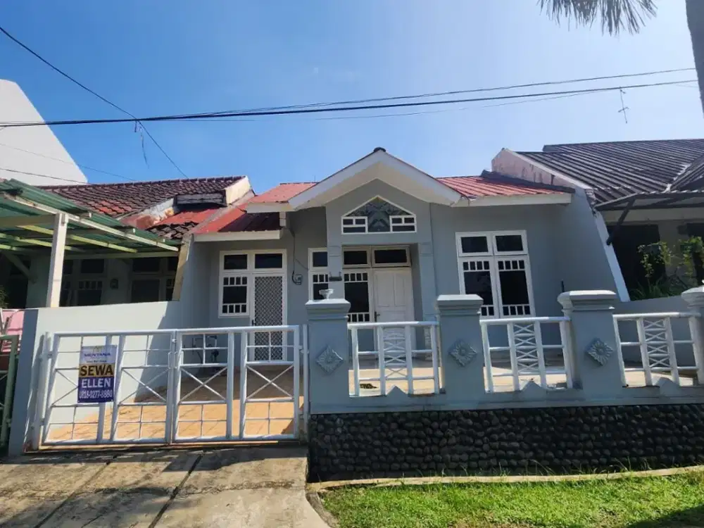 Disewakan Rumah Siap Huni Lokasi Strategis di Villa Melati Mas