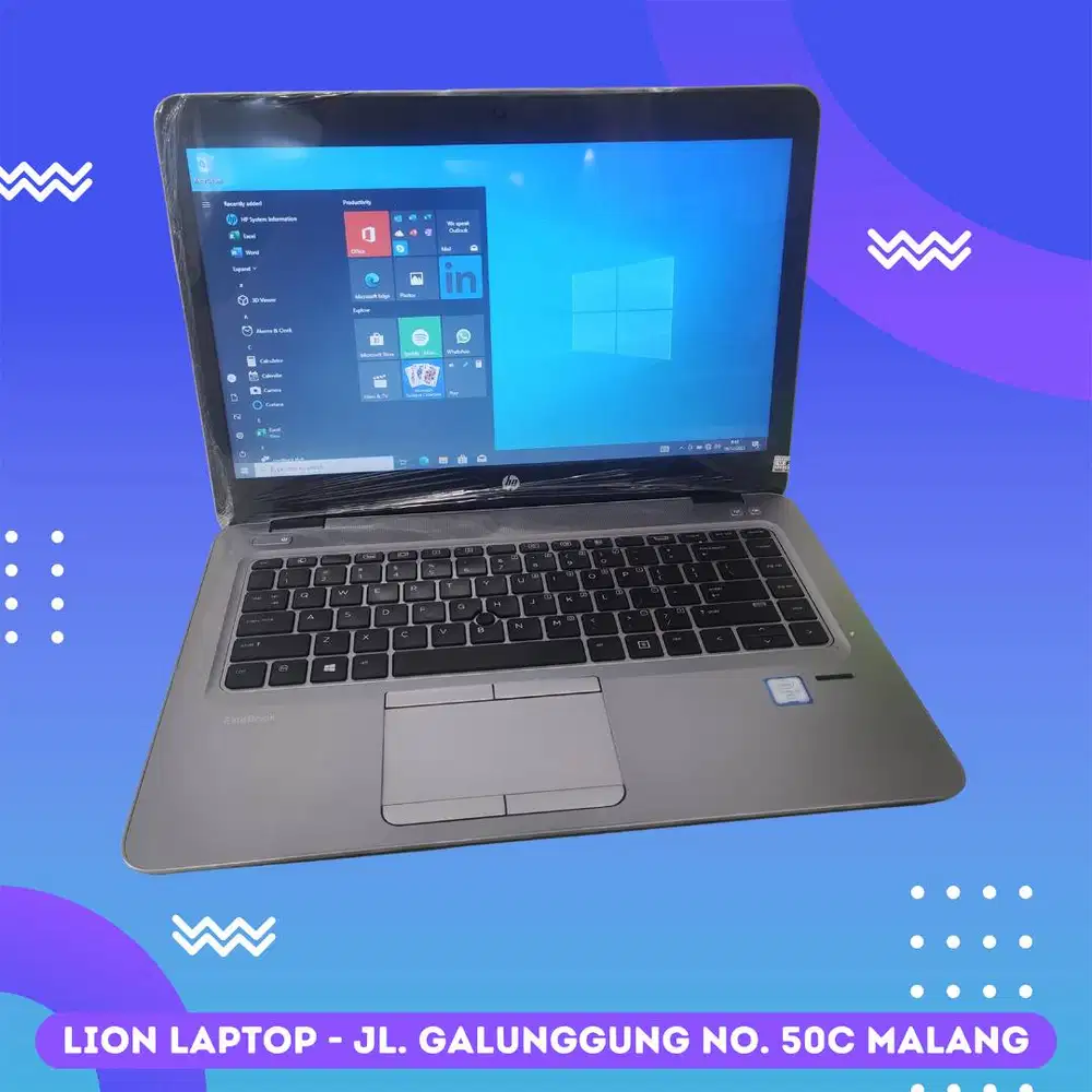 Core i5 RAM 8GB Murah SSD 258GB HP Elitebook 840 G3 [09|03]