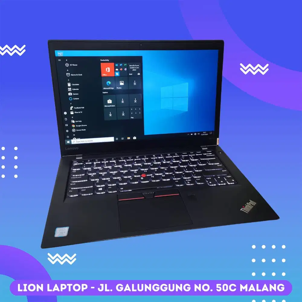 Core i5 Gen 7 RAM 8GB SLIM TOUCHSCREEN Lenovo Thinkpad T470s [09|03]