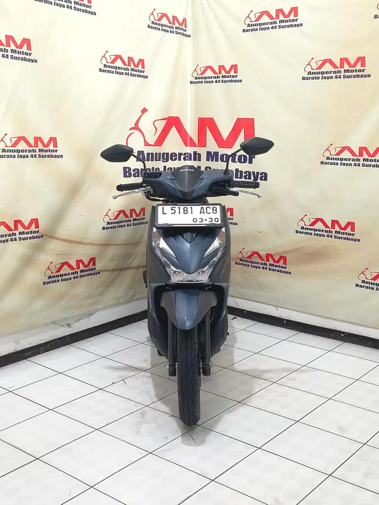 Km 7 Ribu Honda beat deluxe keyless Tahun 2025 Biru doff