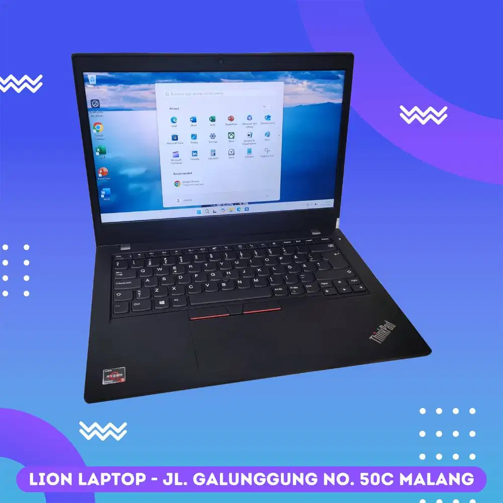 Gaming/Editing AMD Ryzen 5 PRO 8/256 MULUS Lenovo Thinkpad L14 [09|03]