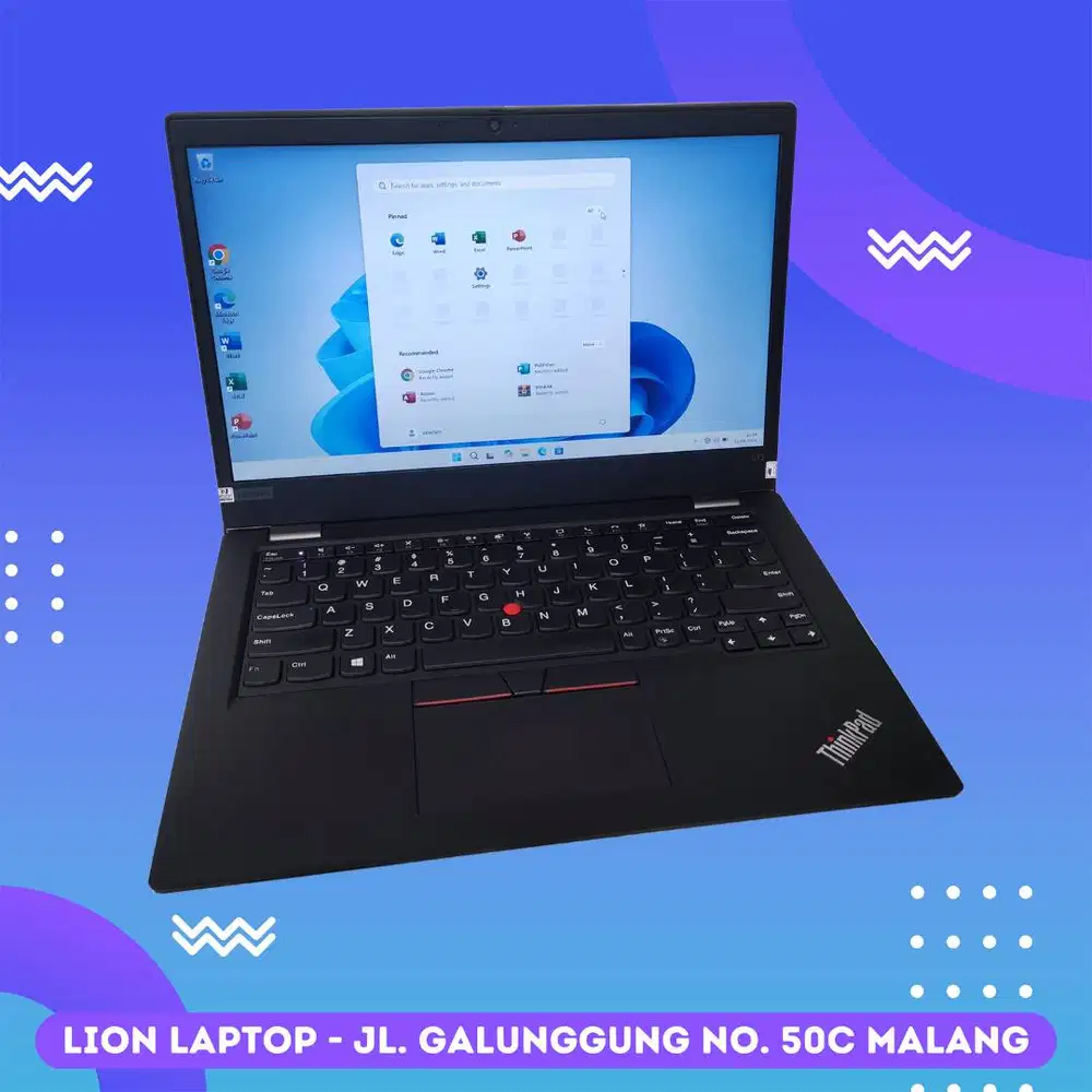 i5 GEN 11 3 JUTAAN RAM 8 SSD 256 Lenovo Thinkpad L13 [09|03]