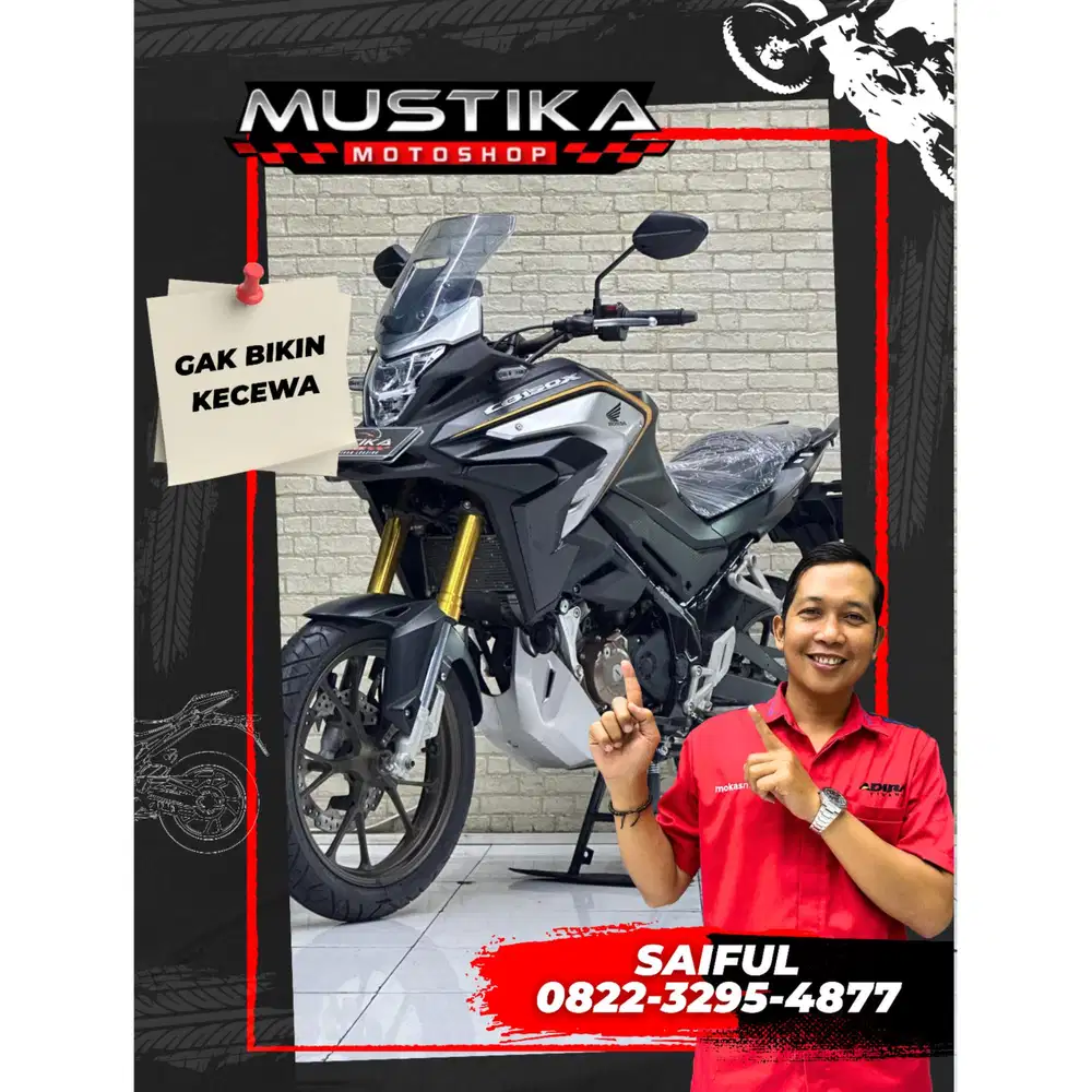 Odo 3rb Istimewa!!Honda CB150X 2022 Plat Jatim Mulus-Mustika Saiful