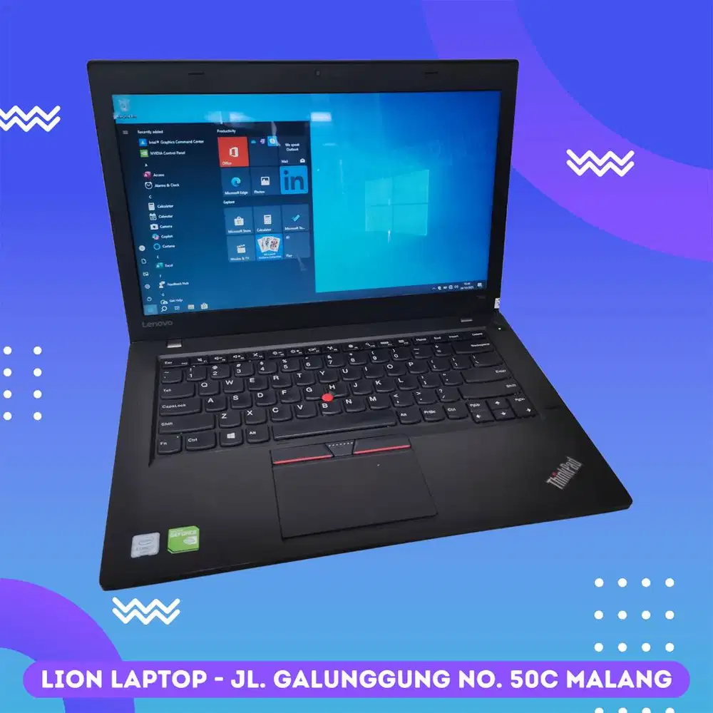 Double VGA Core i7 RAM 8GB Lenovo Thinkpad T460 [09|03]