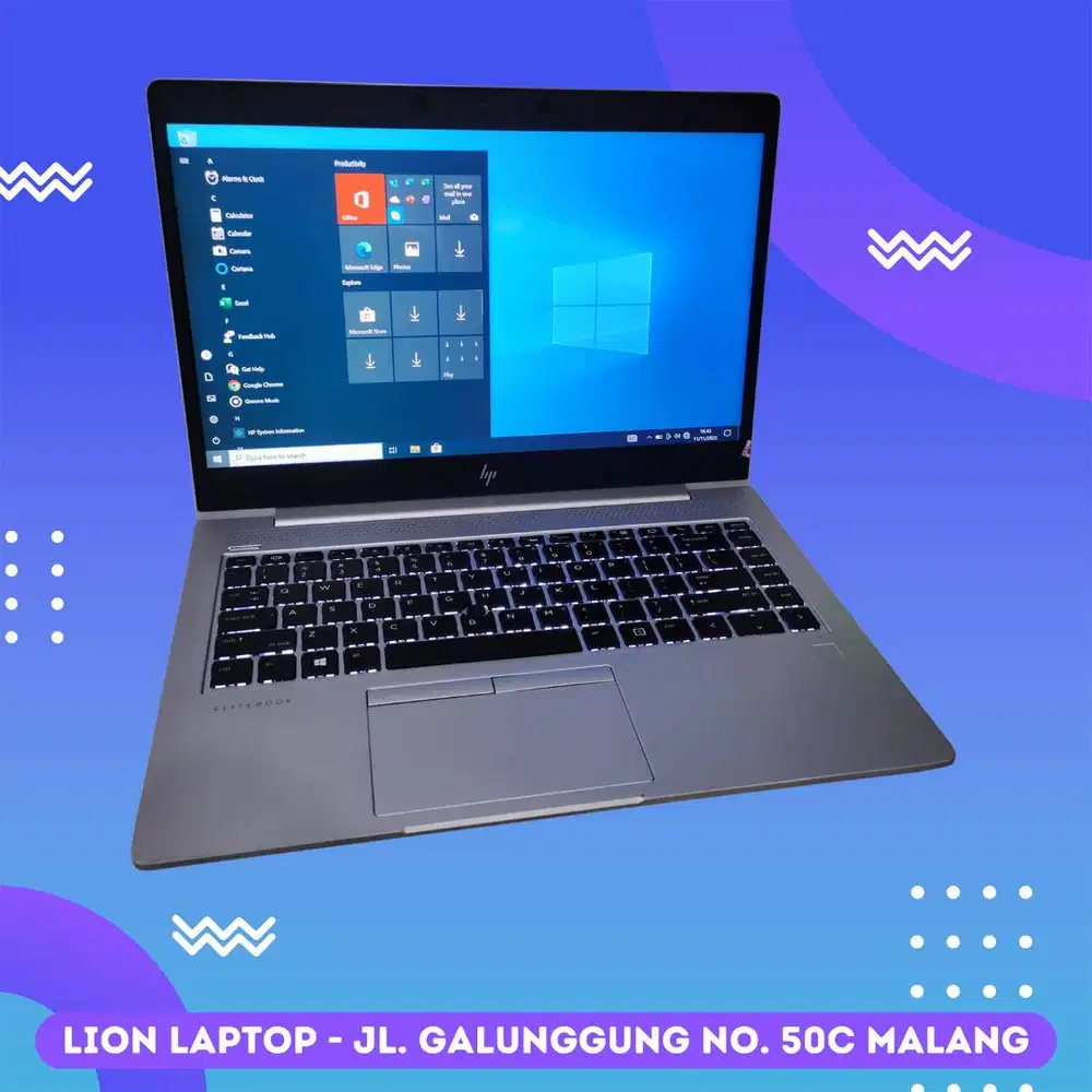 FUll Aluminium Body Core i7 gen 8 8/256 HP Elitebook 840 G6 [09|03]