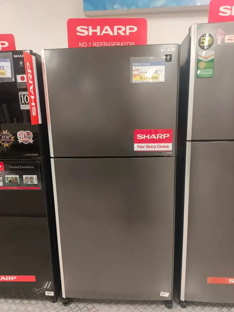 Kulkas sharp premium 570LT promo spesial free gopay 500k eci MBK lt 2