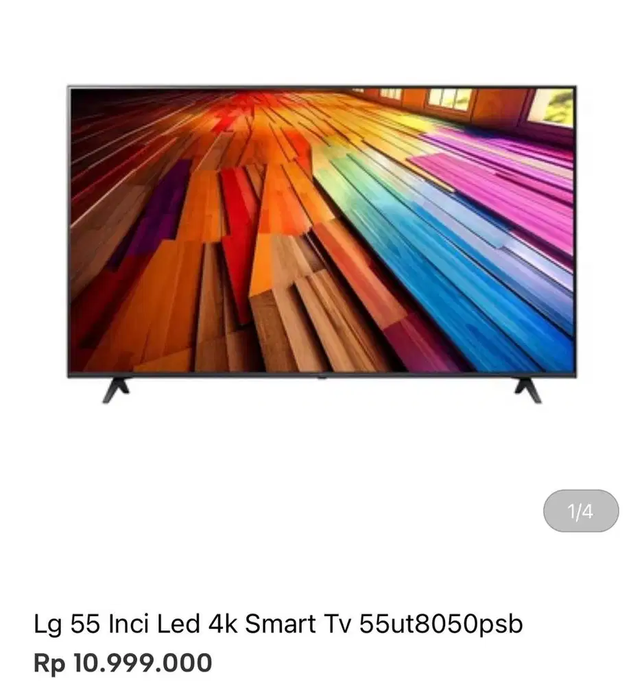 LG SMART TV 4k 55 inci