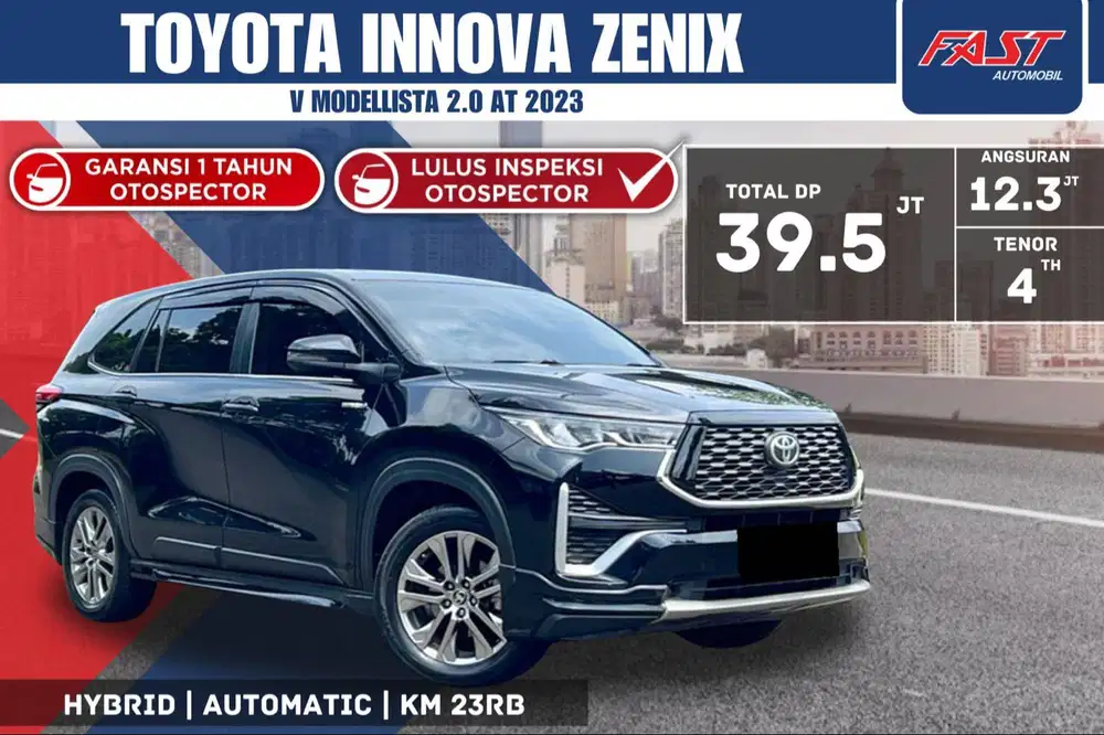 TOYOTA INNOVA ZENIX V HYBRID MODELLISTA 2023 AT 2.0 LOW KM.23RB