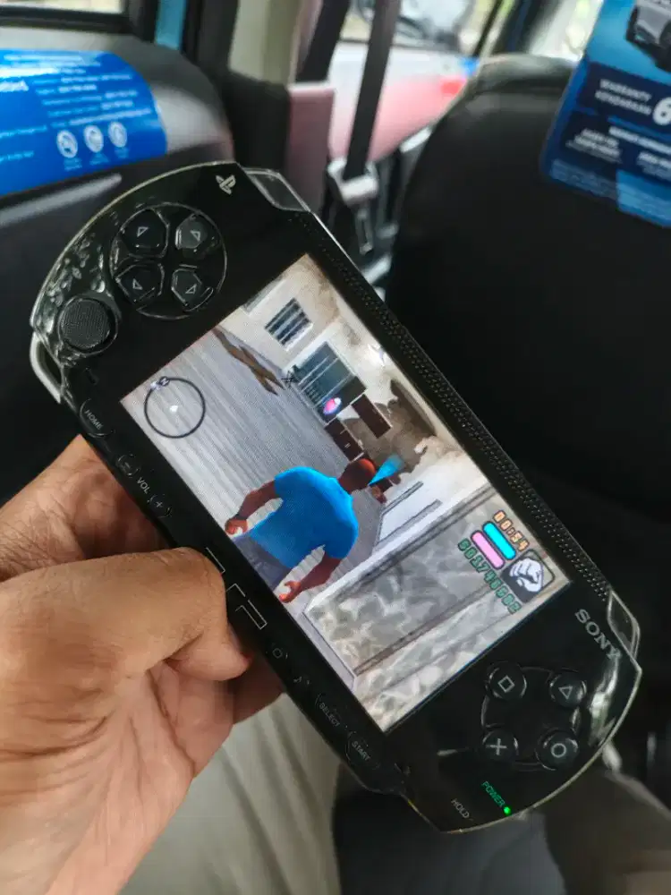 PSP Fat 1000 Black free Memory minus dikit