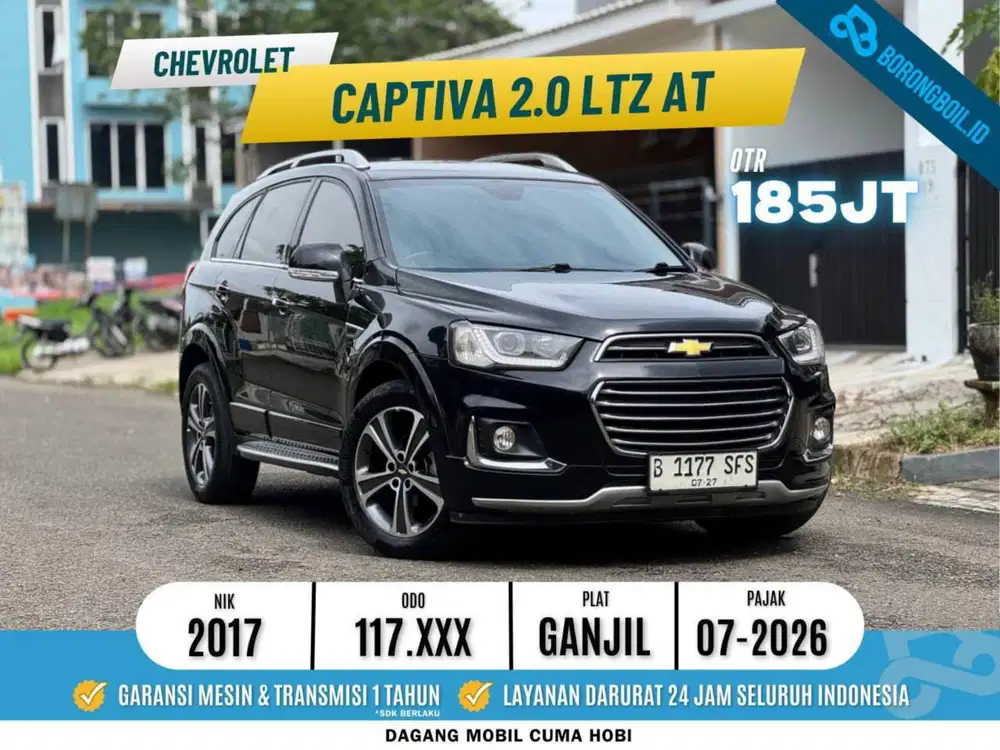 Chevrolet Captiva 2.0 LTZ Diesel Hitam 2017