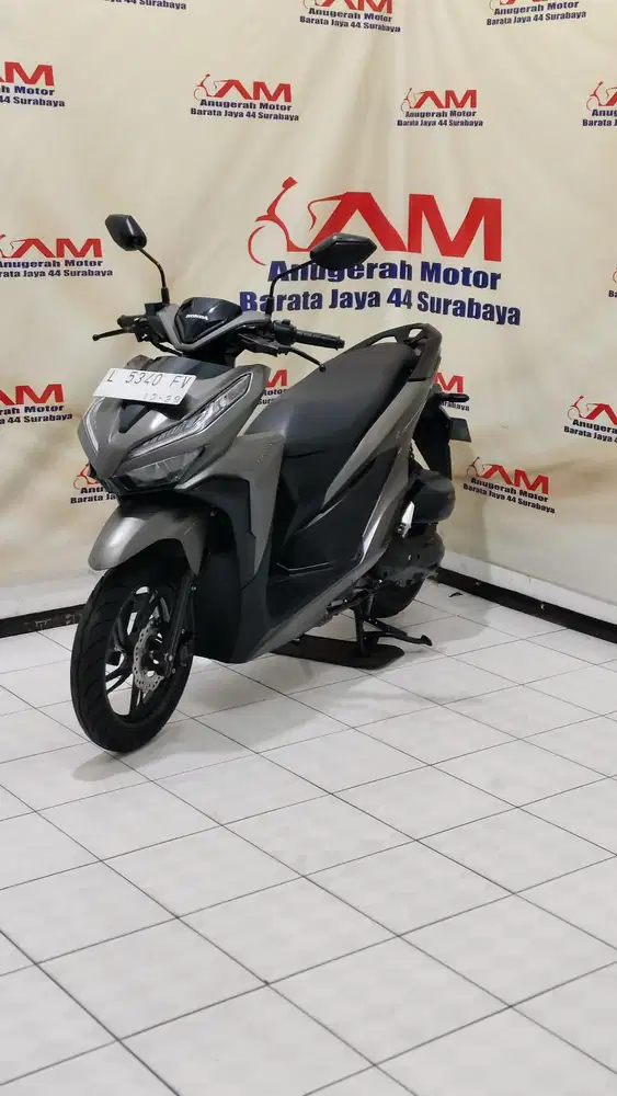 Ready Honda Vario 150 keyless tahun 2019 coklat doff