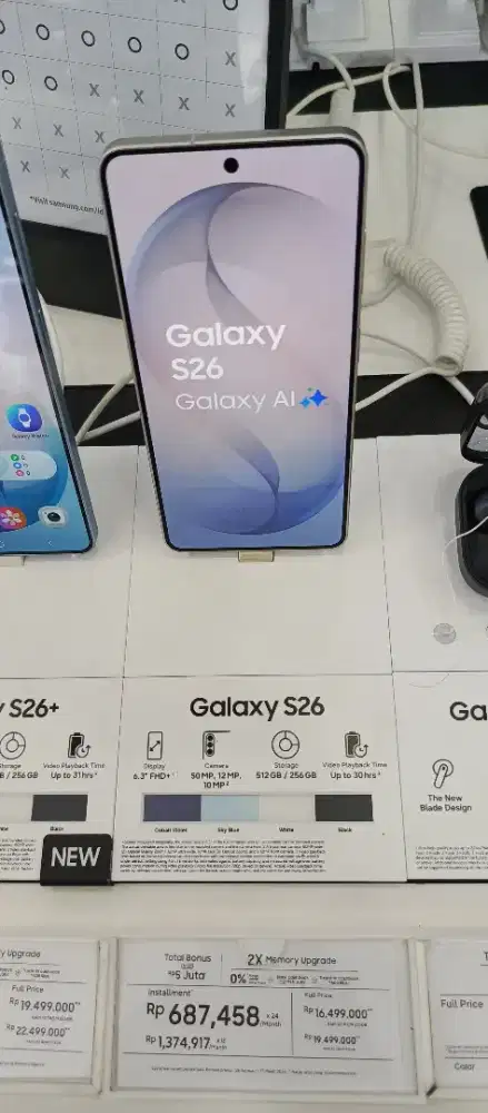 Samsung s26 Cash/Cicilan bisa