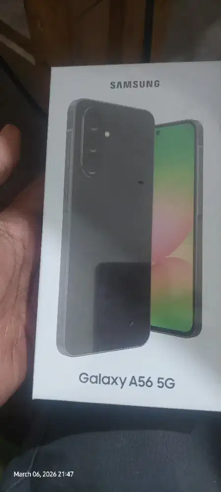 BNIB Samsung A56 Black 12/256