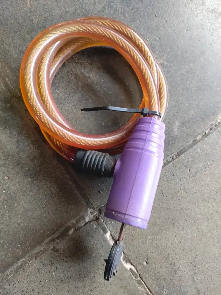 Gembok sepeda bekas baik masih