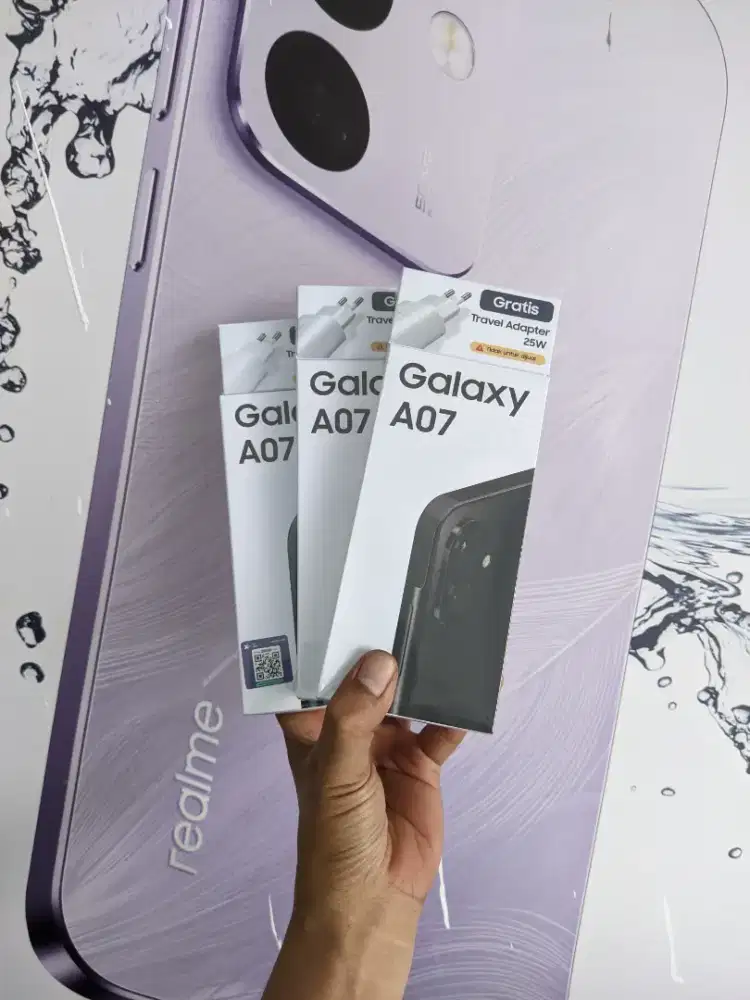 Berminat silahkan WA Samsung Galaxy A07 4/64 Garansi resmi 1thn