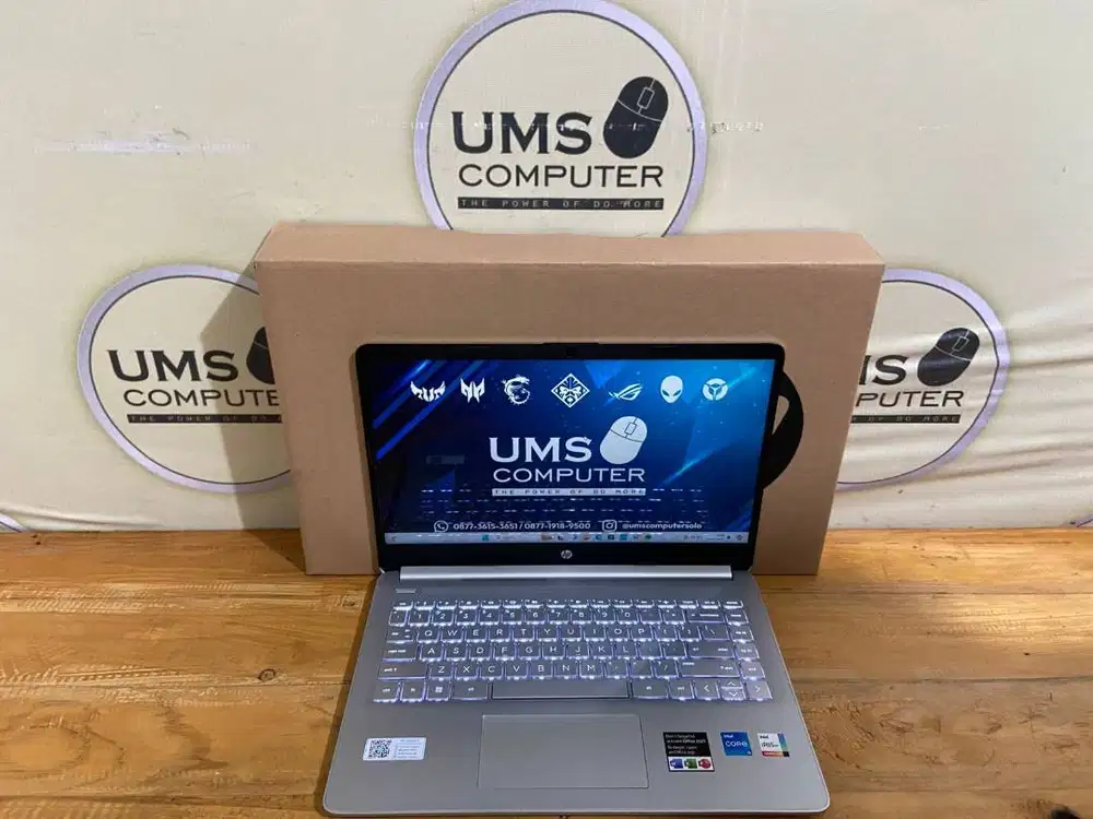 HP 14s-dq5001TU INTEL Core i5-1235U RAM 16GB SSD 512GB Intel UHD