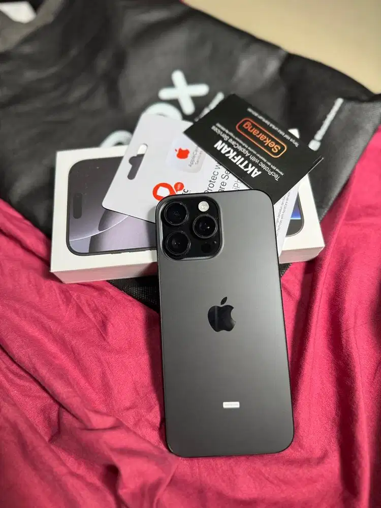 Iphone 16 promax 256 black titanium