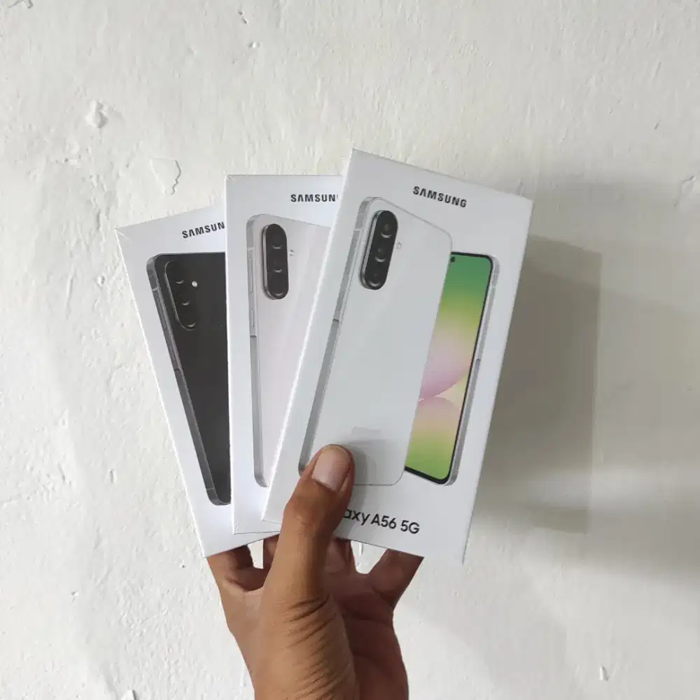 Berminat silahkan WA Samsung Galaxy A56 5G 8/256 Garansi resmi 1thn