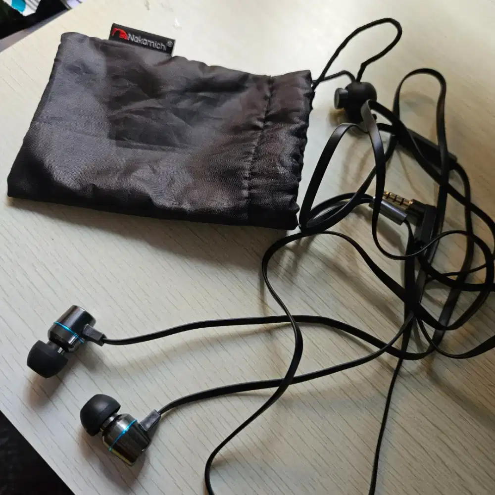 Nakamichi Earphone Wire Original Nakamichi Jepang