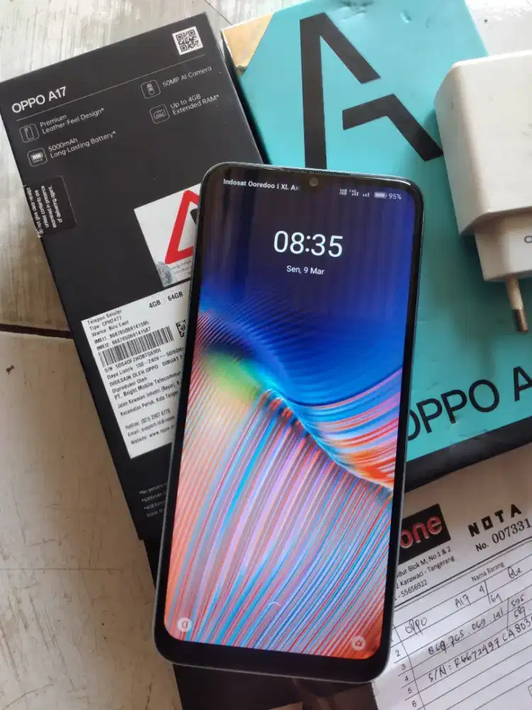 OPPO A'17 4+4/64ori'an Resmi Mulus,Normal FP_On NoMinus,NoRetak