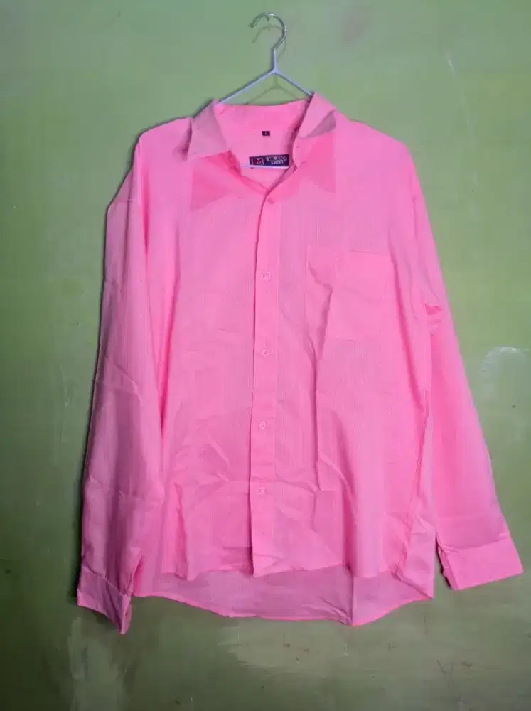 kemeja pria size L