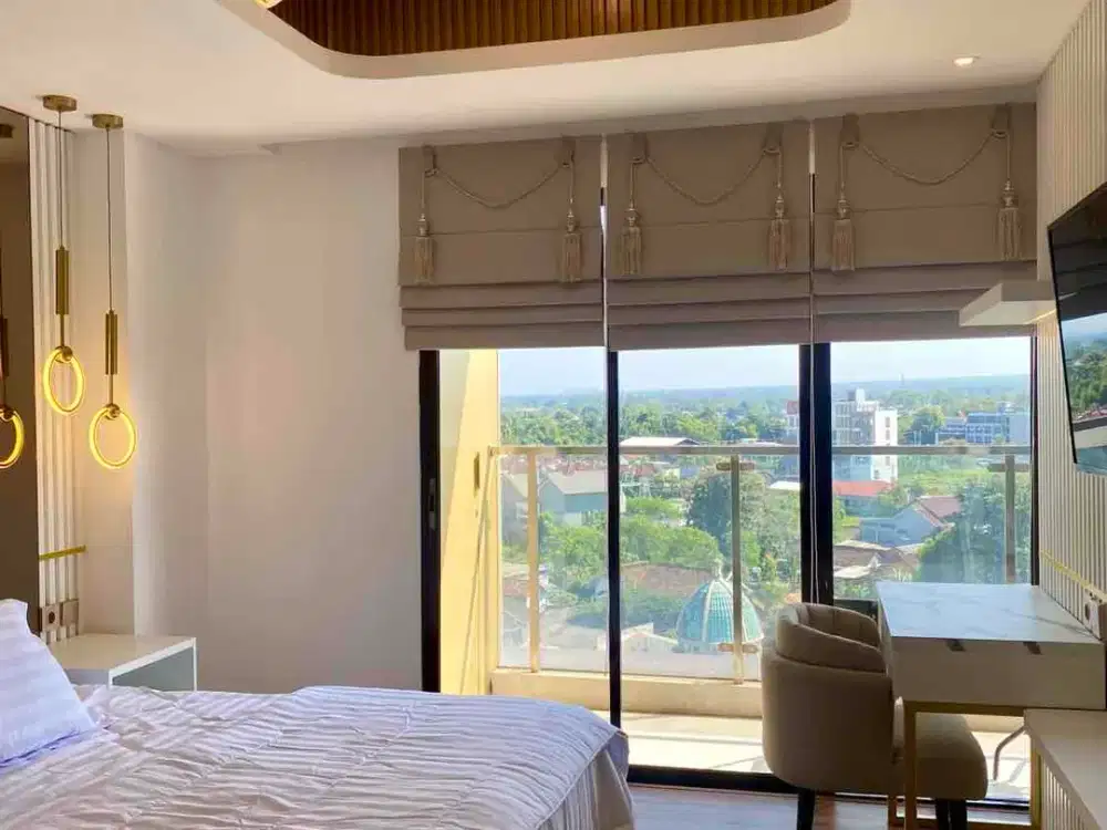 Disewakan Apartemen Mewah 2BR Merapi Fullfurnish Lokasi Strategis