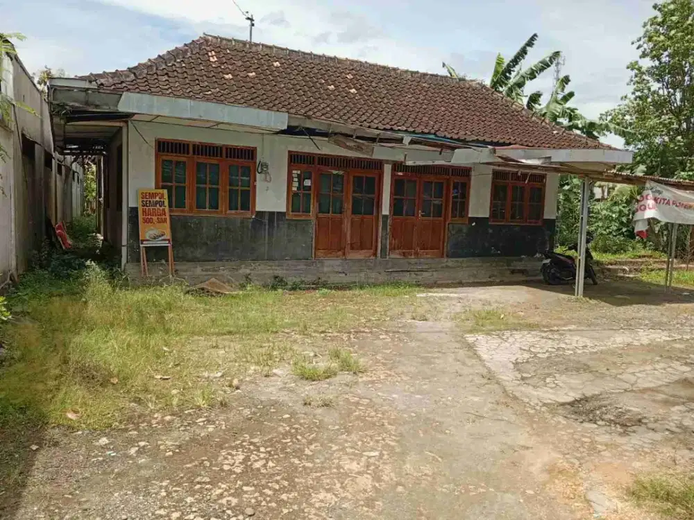 Tanah + Rumah di Tengah Kota Wonosari- Sm