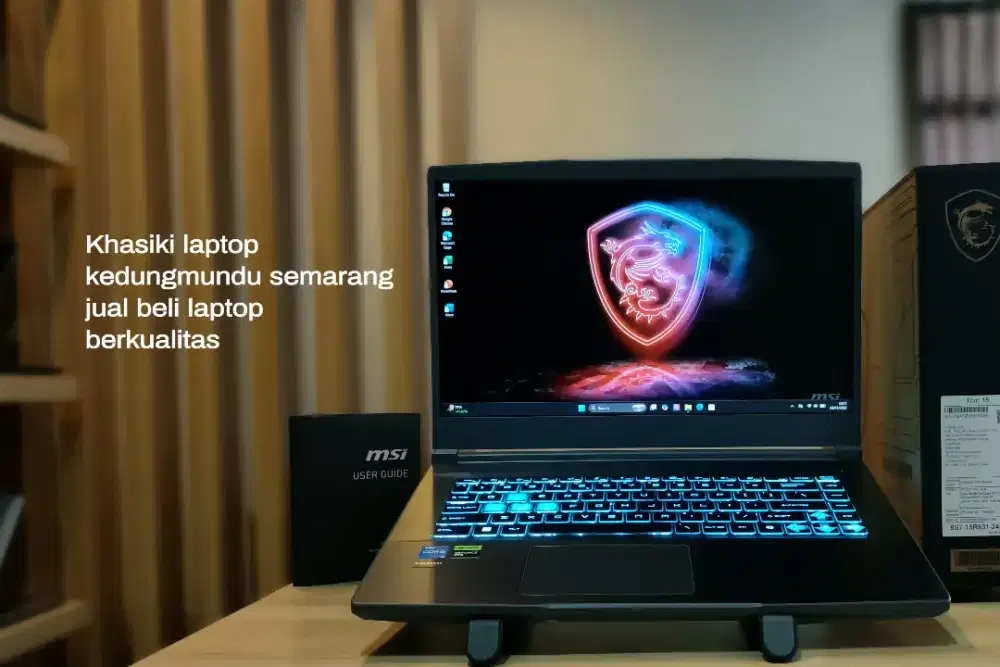 Msi gaming I5 gen12 RTX ram 16gb Gransi 6-2027