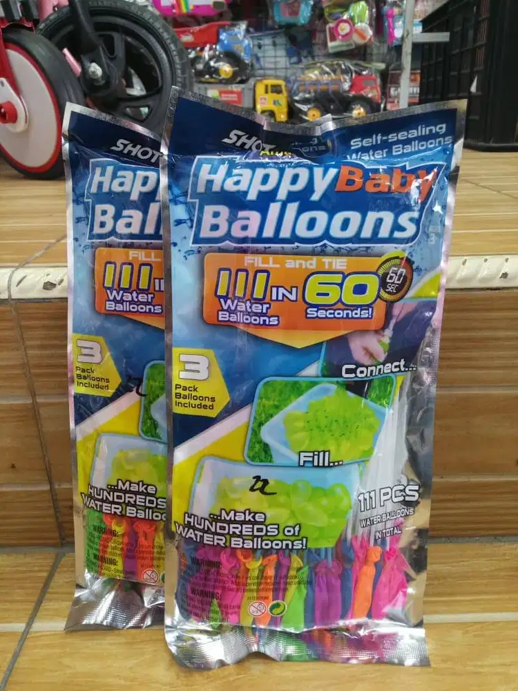 mainan anak waterball isi 3 (111PCS)