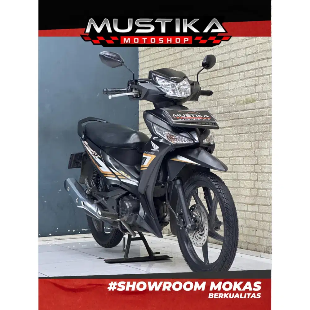 Perfect Condition!!Honda Supra X 125 Fi 2022 Black N Asli-Mustika