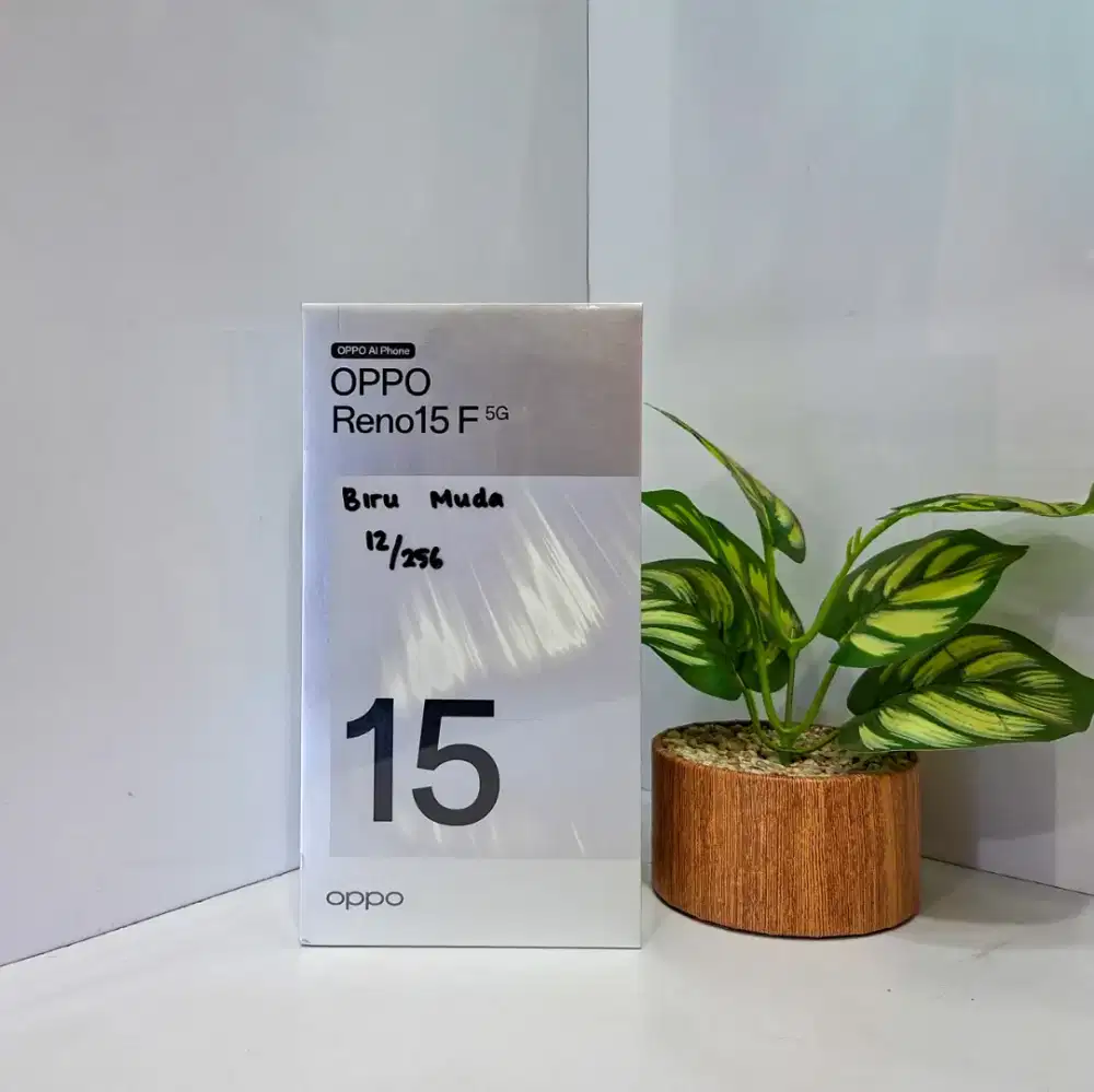 Oppo Reno 15F 5G 12/256 Baru Segell Bergaransi Resmi