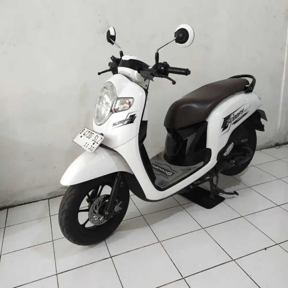 Honda Scoopy Donat 2020 Orisinil Lengkap Bagus Mesin Aluss