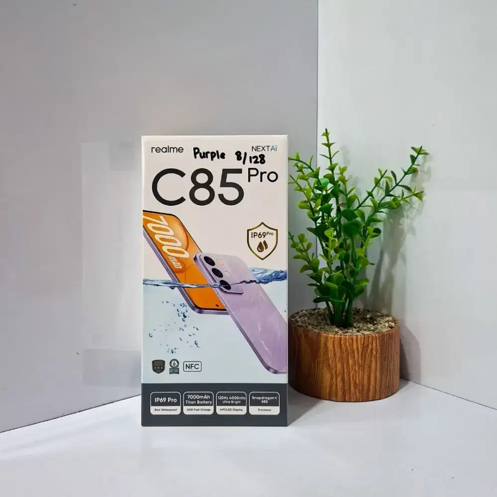Realme C85 Pro 8/128 Baru Segell Bergaransi Resmi