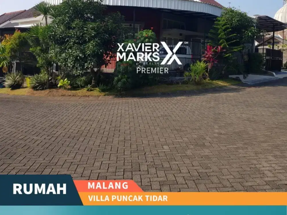 Dijual Rumah Hook Siap Huni dekat UB 2 di Villa Puncak Tidar Malang