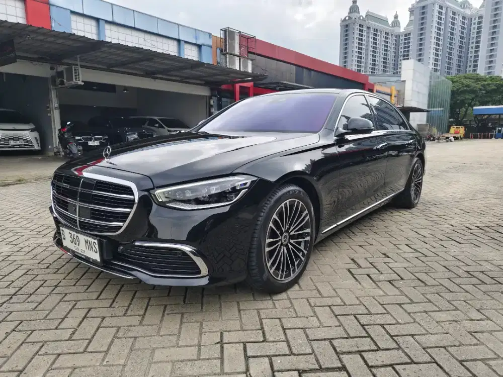 MERCY S450L NEW MODEL AT 2023 BLACK MET ATPM WARRANTY V LOW KM  SUPER