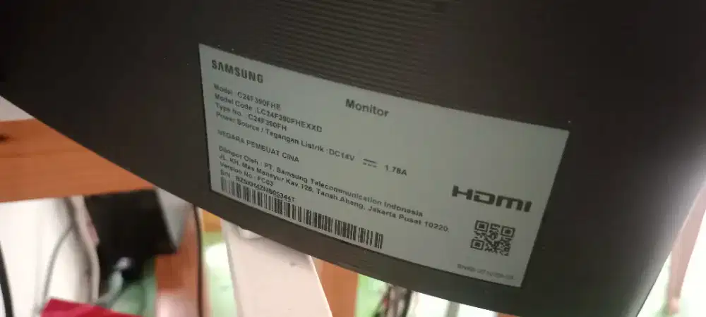 Monitor Samsung Curve 24inch