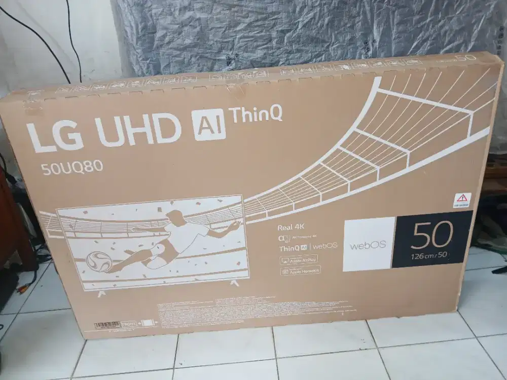 Dijual tv led merk lg 50in udah android udah semart udah digital tv
