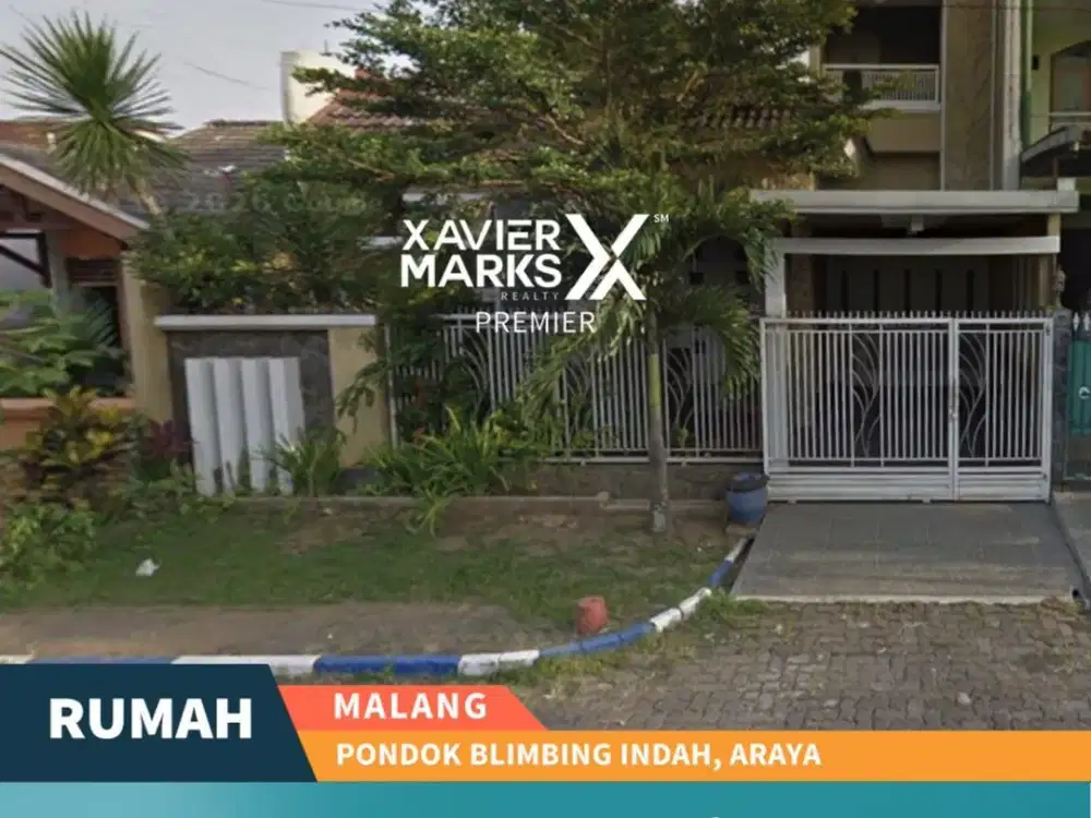 Dijual Rumah Siap Huni di PBI Araya Blimbing Malang Dekat Plaza dan RS