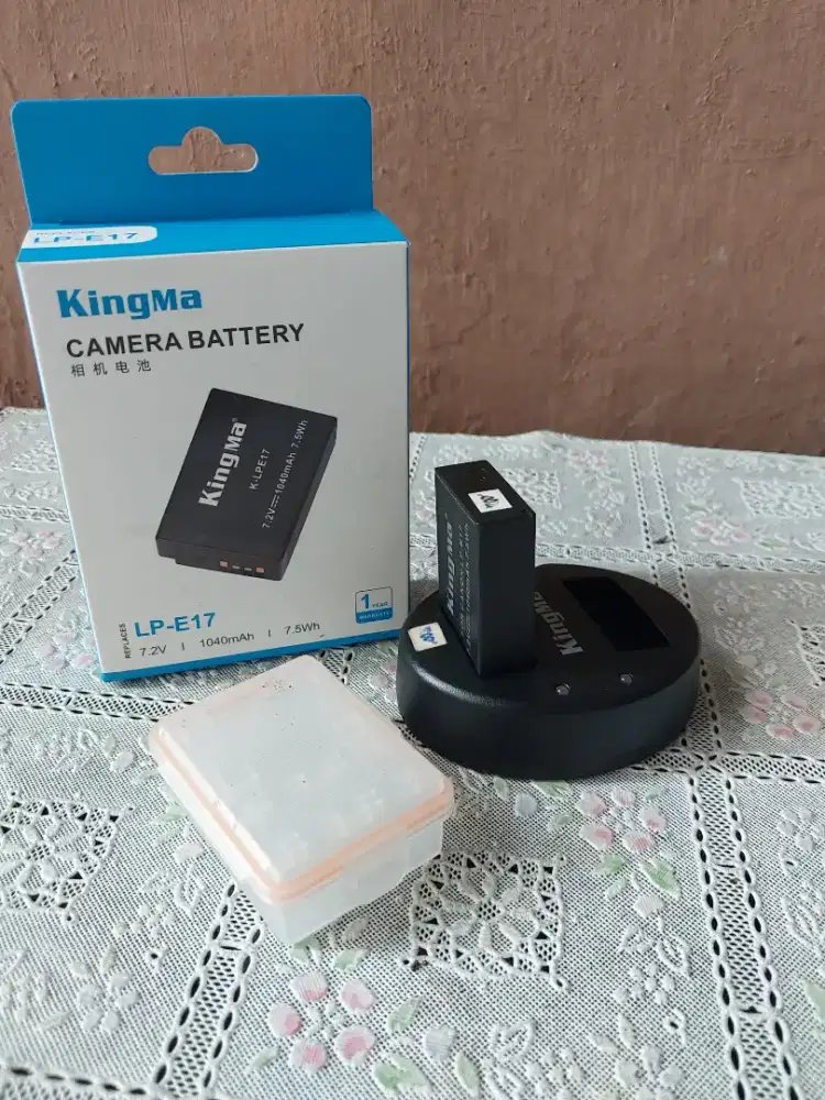Batre kamera Kingma Canon LP-E17 200d 750d