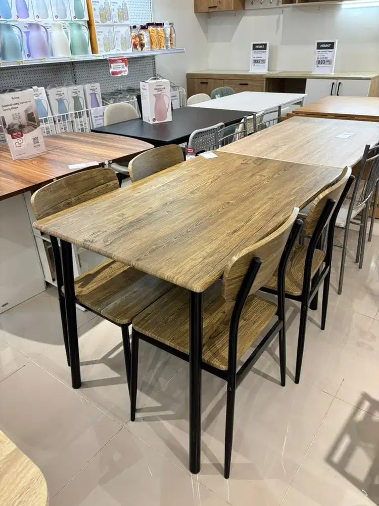 Jual baru meja makan minimalis