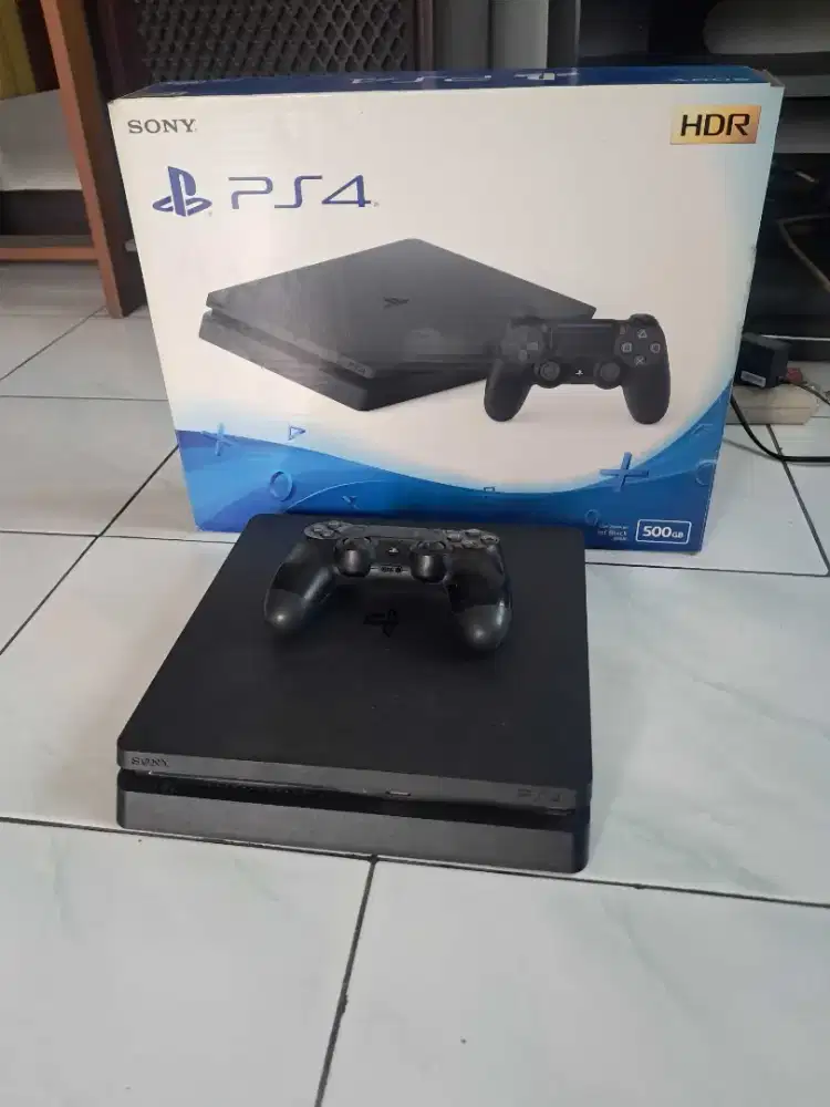 Console PS4 Slim H E N  500Gb, Free stik 1 , Free game